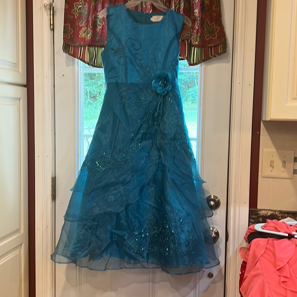 Blue kids dress